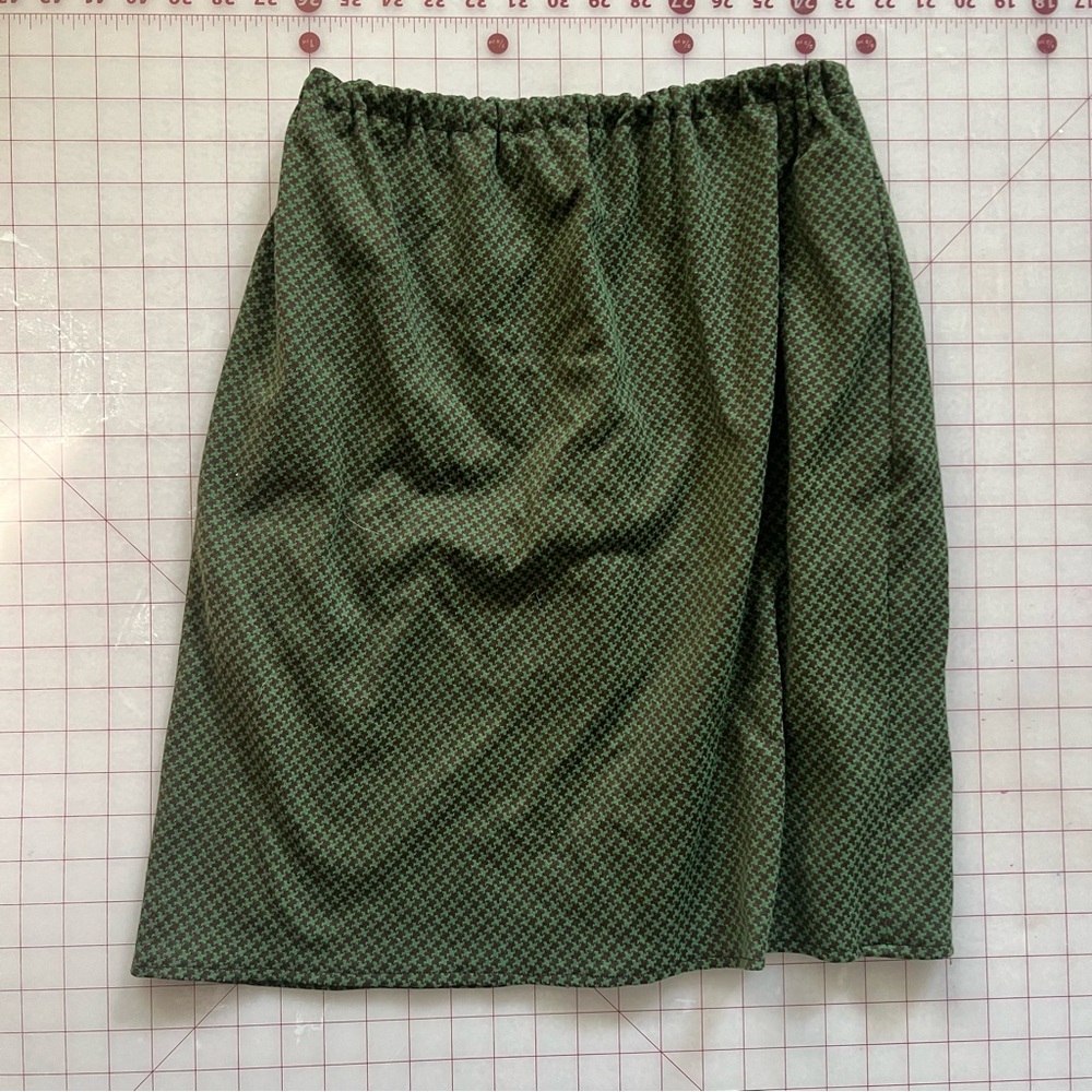 Vintage Houndstooth Skirt